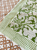 VASANT -  Green Beige Floral
