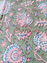 PISTA -  Pistachio Green Floral