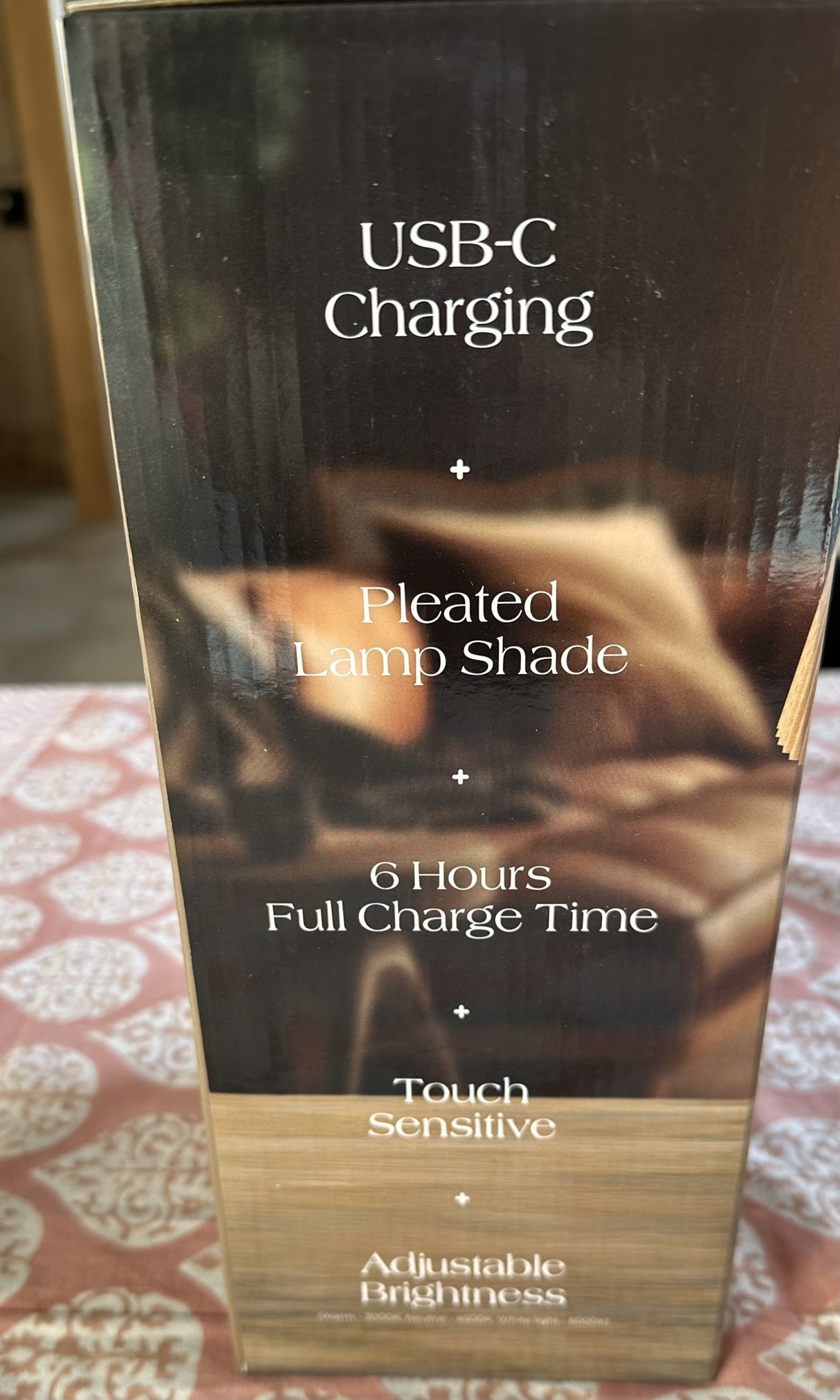 Metal LED Table Lamp - Rechargeable Duck Egg