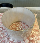 Natural Linen Shade Light Grey