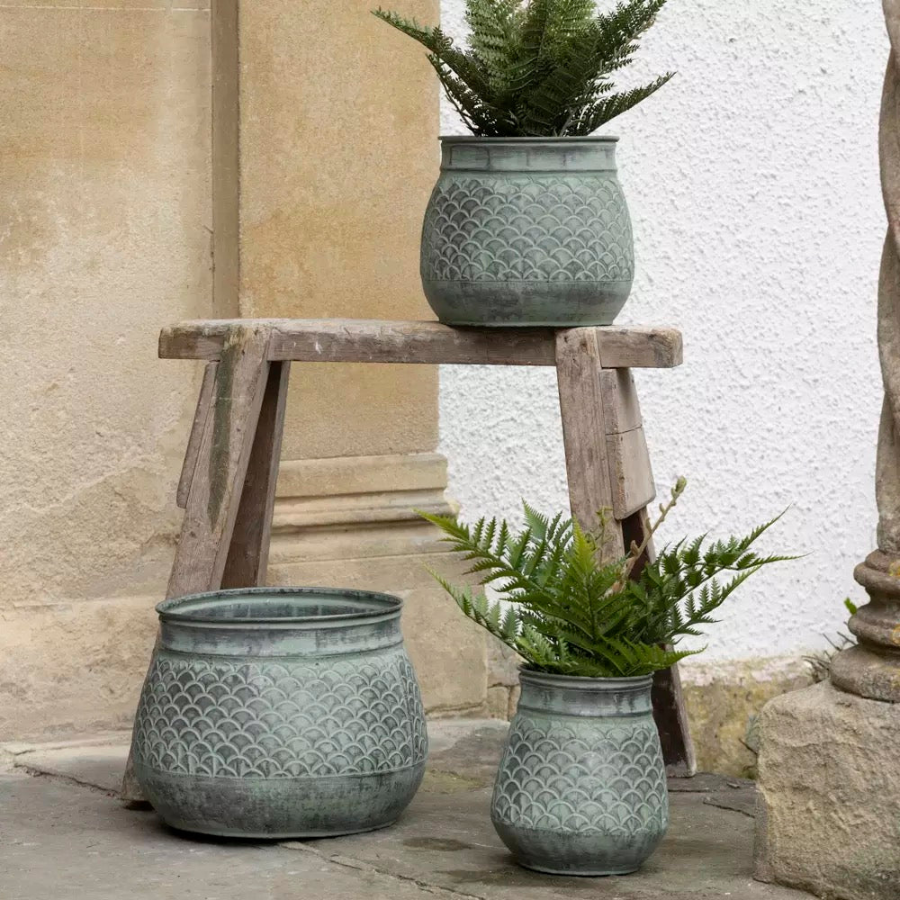 Zinc Decorative Planters
