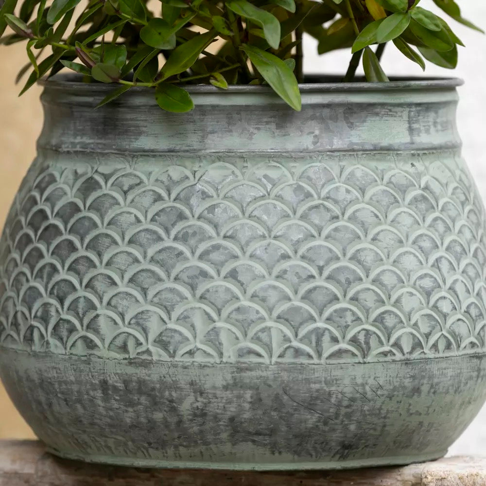 Zinc Decorative Planters