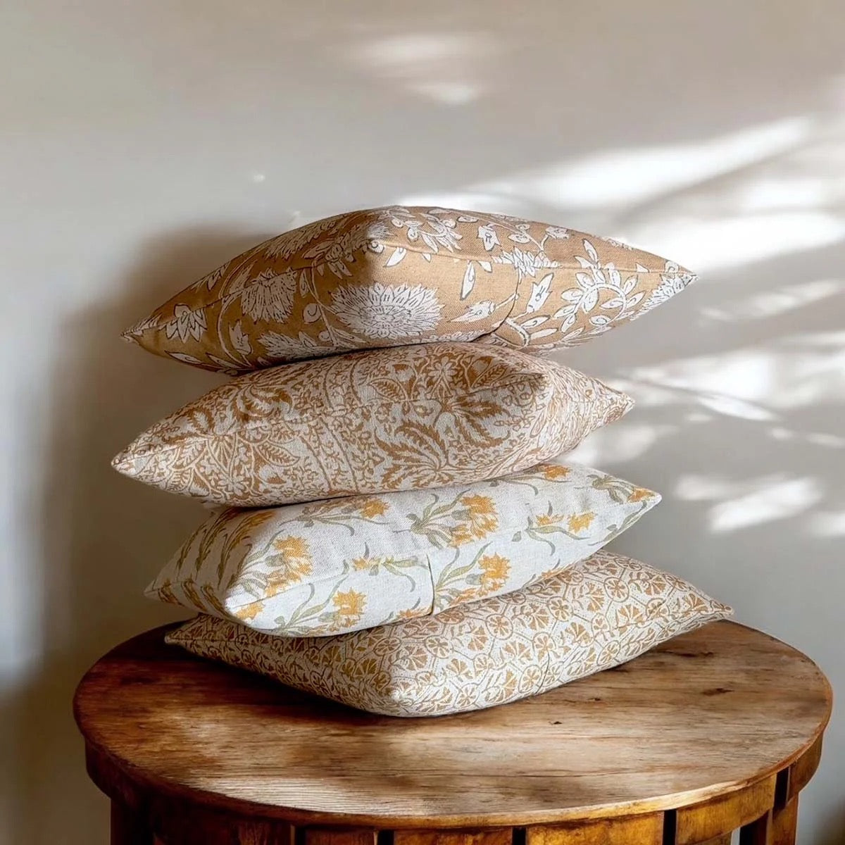 MELVILLE, OCHRE CUSHION
