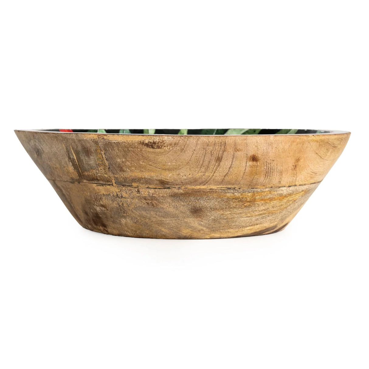Handcrafted Pomegranate Mango Wooden Bowl 25.5 cm