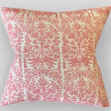 ORIENTAL GARDEN, ROUGE CUSHION