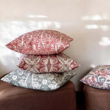 ORIENTAL GARDEN, ROUGE CUSHION