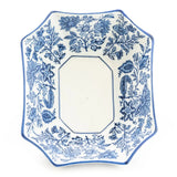 Sumatra Blue & White Rectangular Bowl 7”