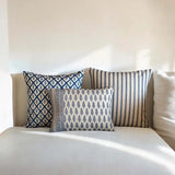 TWIGGY, NAVY CUSHION