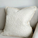 Sofia Cream Boucle Cushion 45cm
