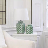 Lamp Fontana Olive With White Shade