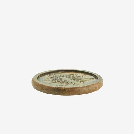 RE-USED BRASS COASTER