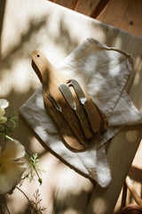 Brass O Napkin Ring Set of 4