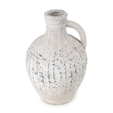 28cm Bottle Vase with Handle - Stone
