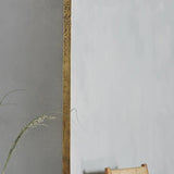 NKUKU Ungura Rounded Mirror - Antique Brass - Small