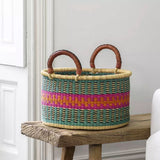 Round Baskets With Handles Afia 3 sizes