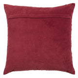 Waterfall Embroidered Cushion Pomegranate