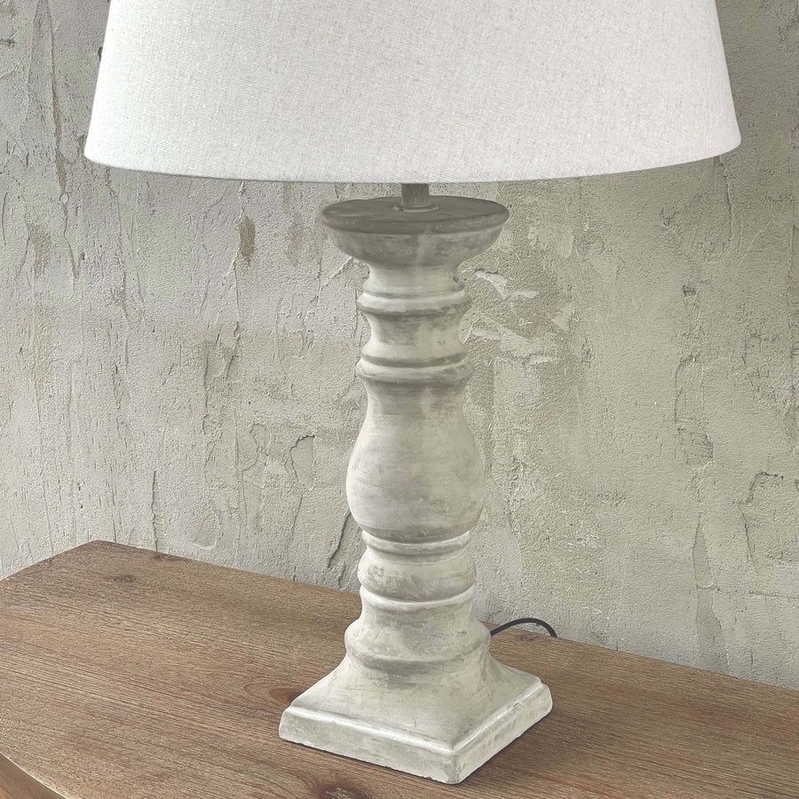 HARRY CONCRETE BASE & SHADE SET-42CM