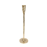 Shoreditch Candle Stick Raw Bright Gold 3 sizes 1 set