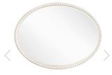 Lily Silver Oval Mirror - RV Astley