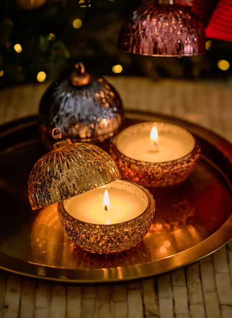 AERY LIVING Winter Thyme Bauble Candle - Orange, Clove & Cinnamon