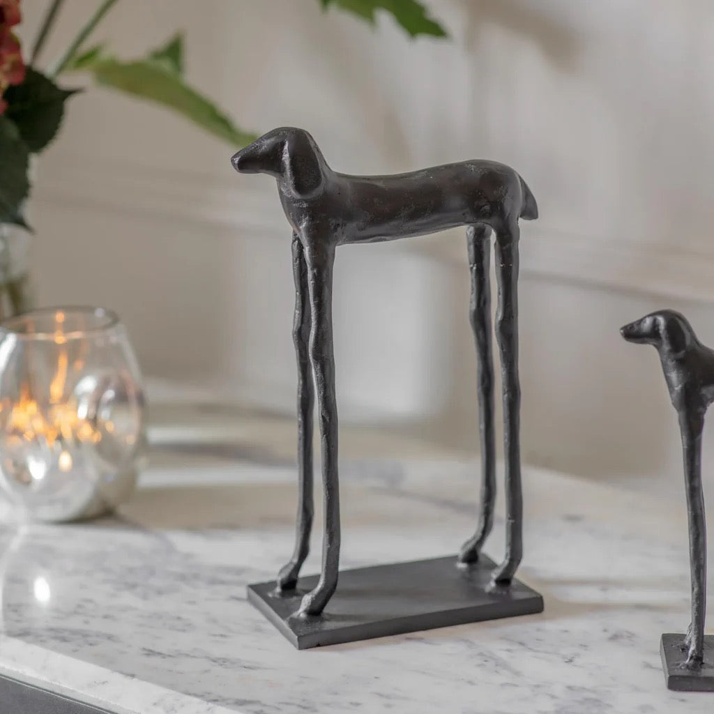 ALUMINIUM TALL STANDING DOG