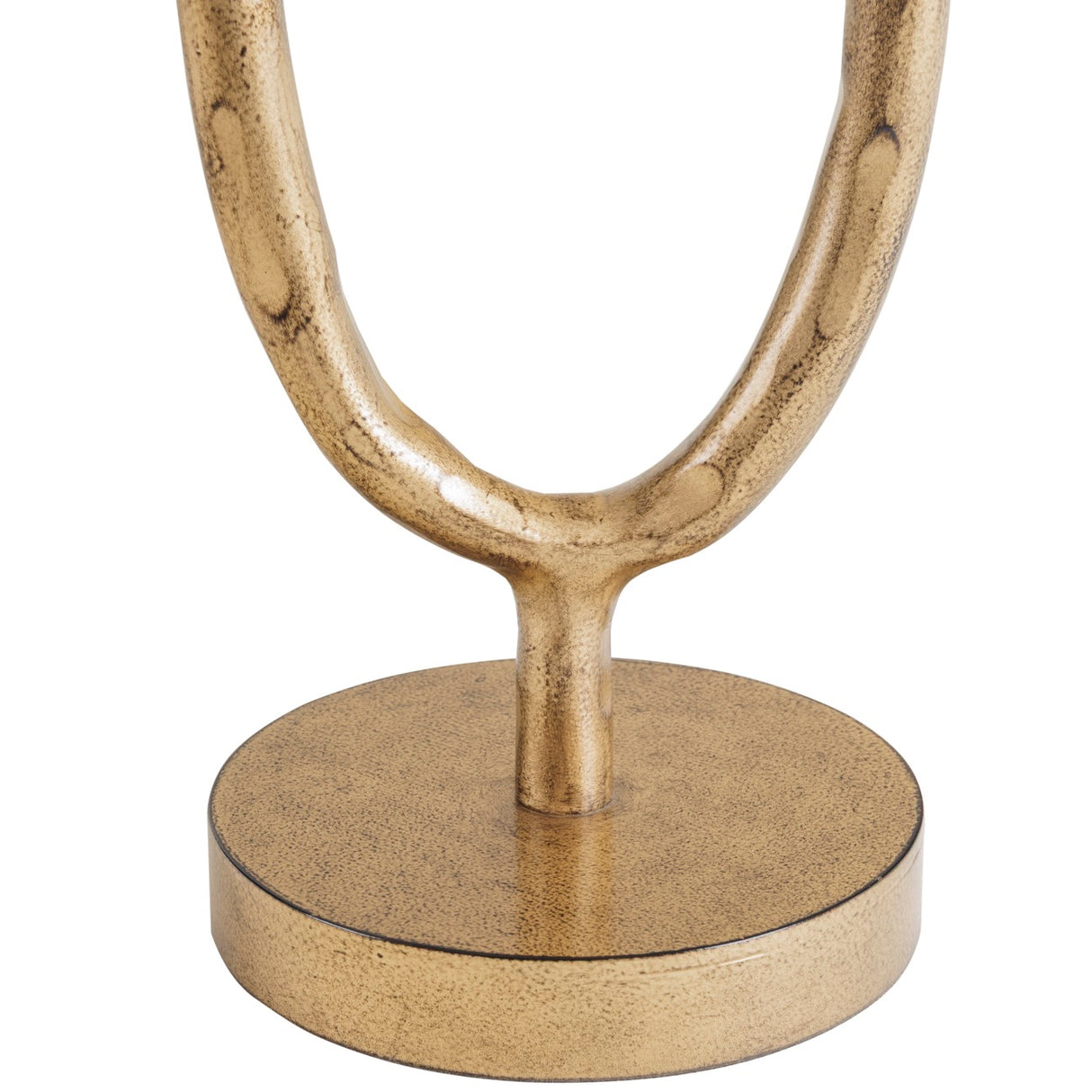 LIBRA - RONDE TABLE LAMP WITH LINEN SHADE