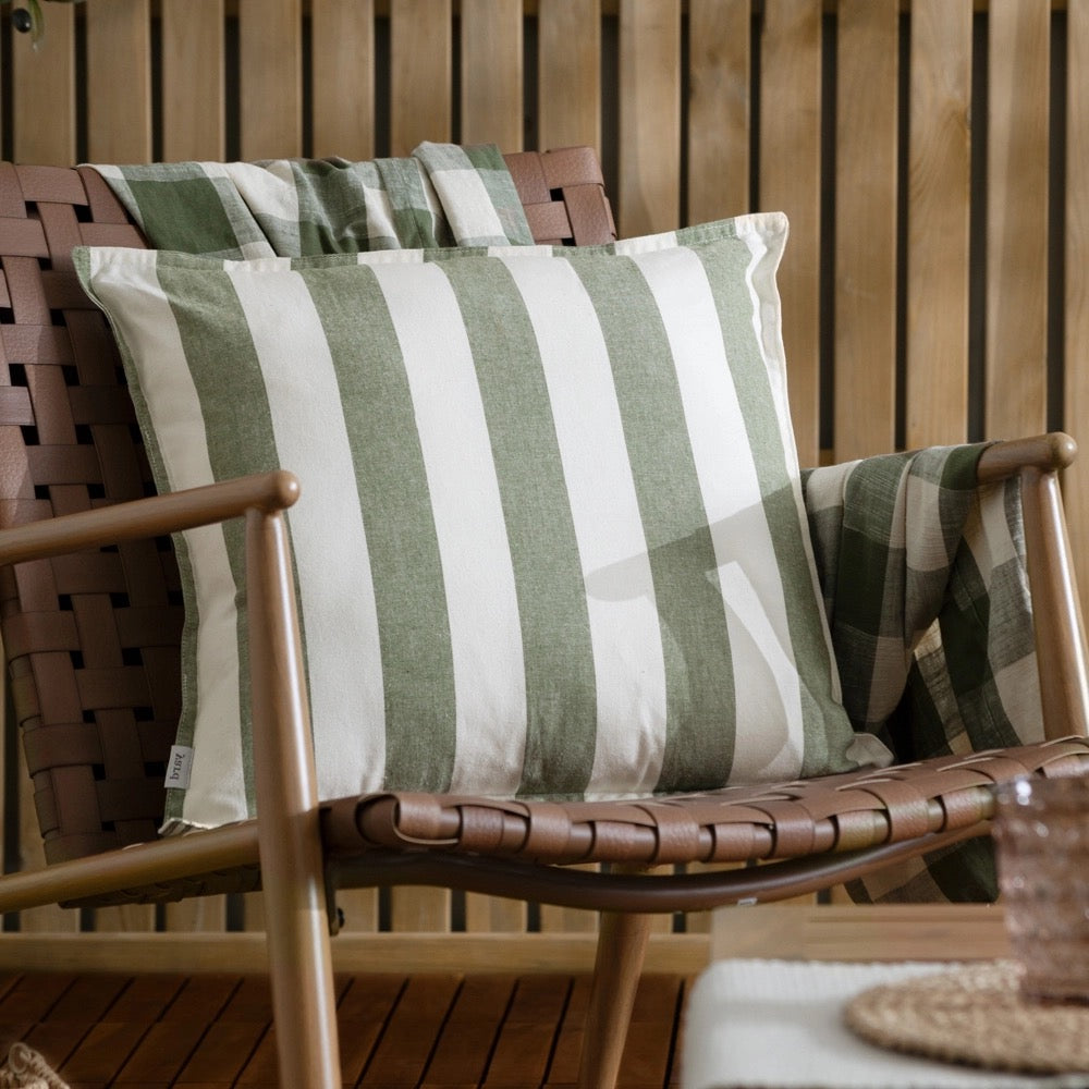 Hayle Cotton Outdoor Cushion  - 4 Colours