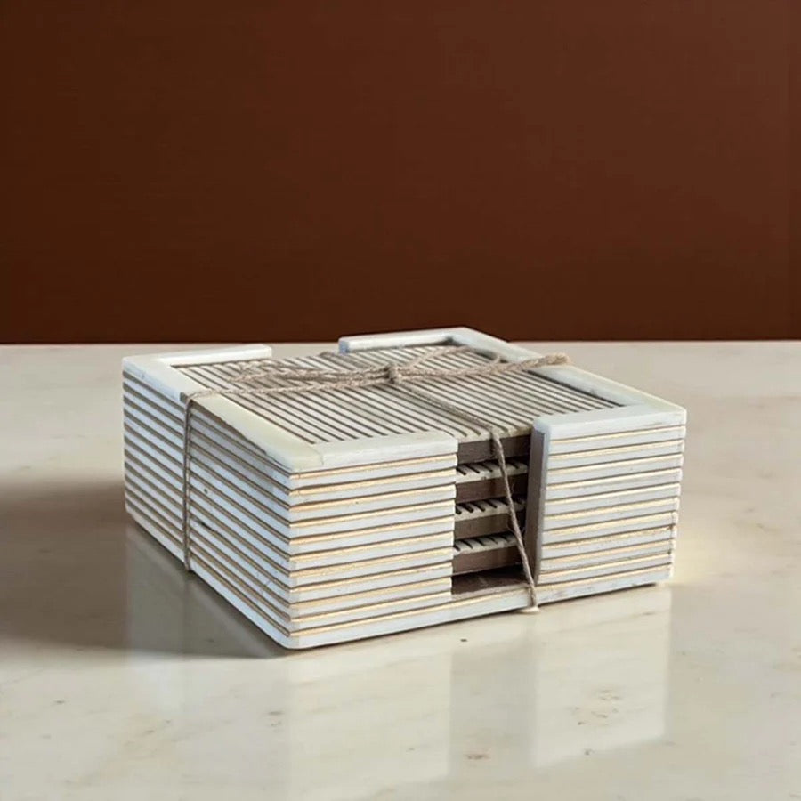 MAALI SET 4 COASTERS