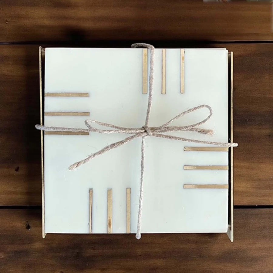 MAKKI SET 4 COASTERS