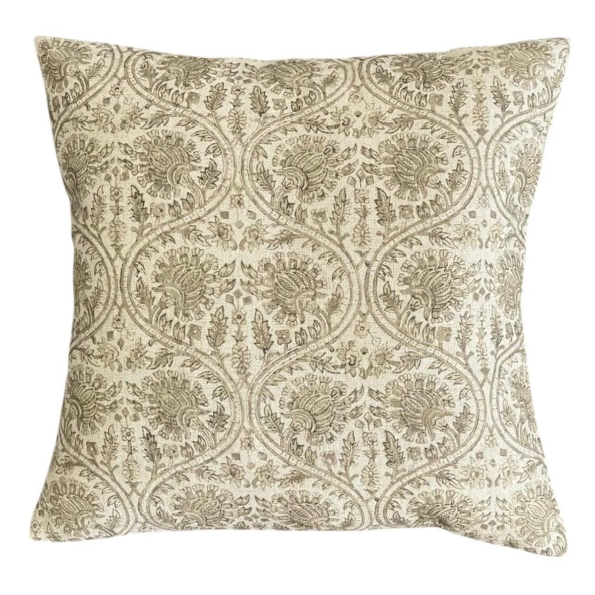 INTRICATE VERDIGRIS CUSHION