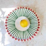 Handmade Moroccan Ceramic Plate – Ourika Collection - 2 sizes - 2 colours