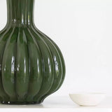 Glass Vase With Frill Rim Harper