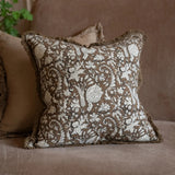 Sadie Brown Print Cushion 45cm