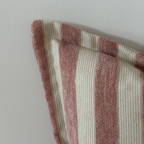Orla Pink Stripe Cushion