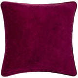 Chedworth Piped Velvet Cushion Gold/Rose