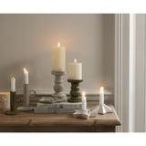 Alora Ceramic Taper Candle Holder With Handle - 2 colours