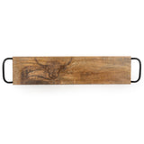 Rectangular Long Serving Platter - Highland Cow
