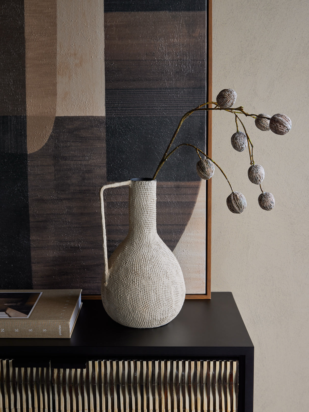 LIBRA - NAVI TEARDROP TEXTURED VASE