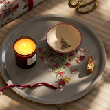 Cosy Christmas Stoneware Nibbles Bowl