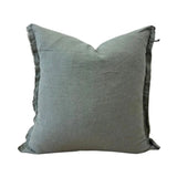 Esmee Khaki Green Linen Cushion