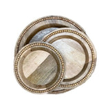 Round Wooden Plate, 3 Sizes