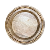 Round Wooden Plate, 3 Sizes