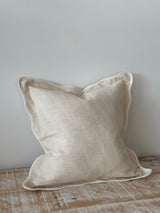 Chloe Cream Scalloped Edge Cushion - 2 sizes