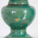 Thasos Pillar Candle Holder Turquoise