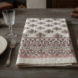 SUMMER DITSY BLOCK PRINTED TBL CLOTH/NAPKINS