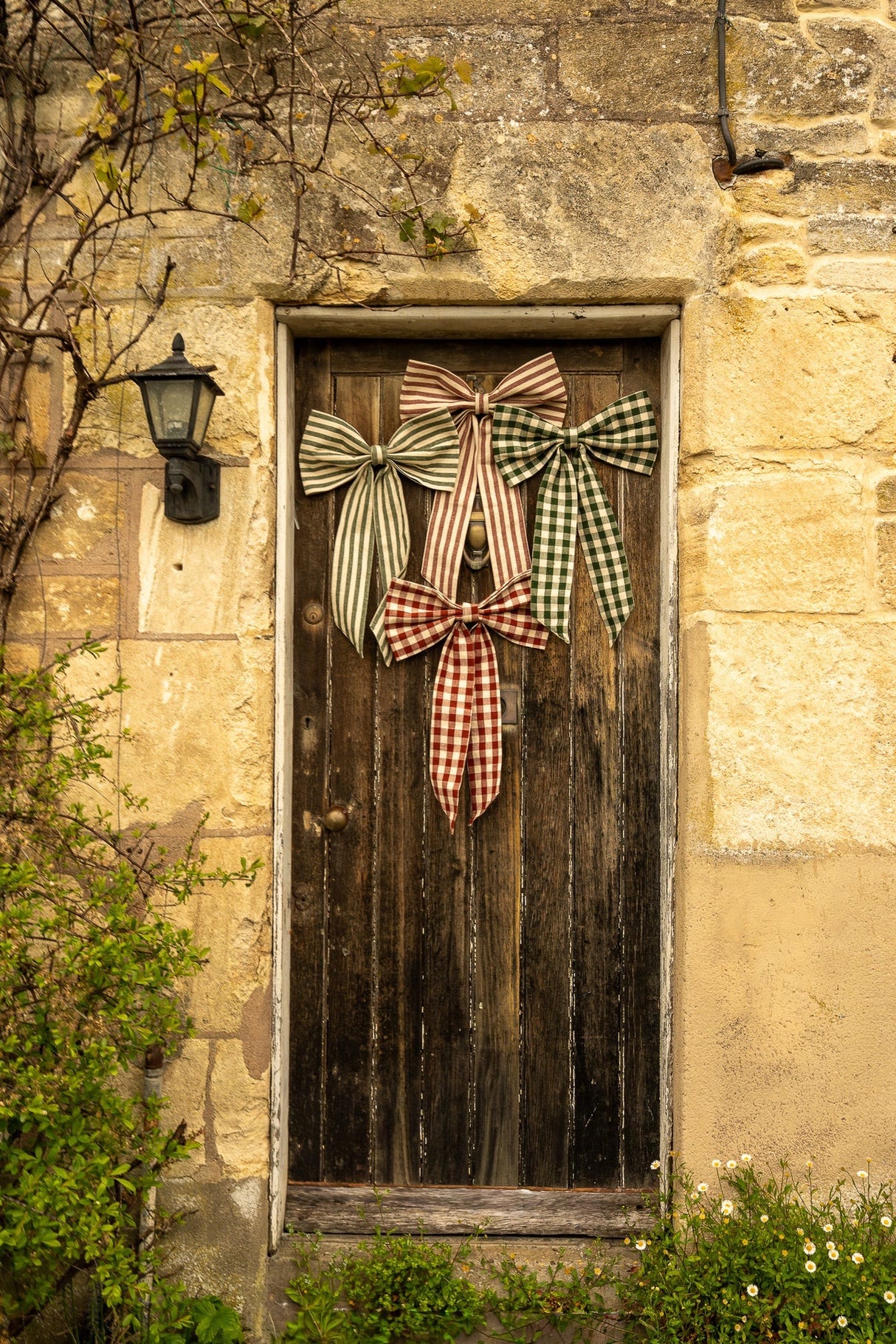 Large Stripe Bow - 2 colours
