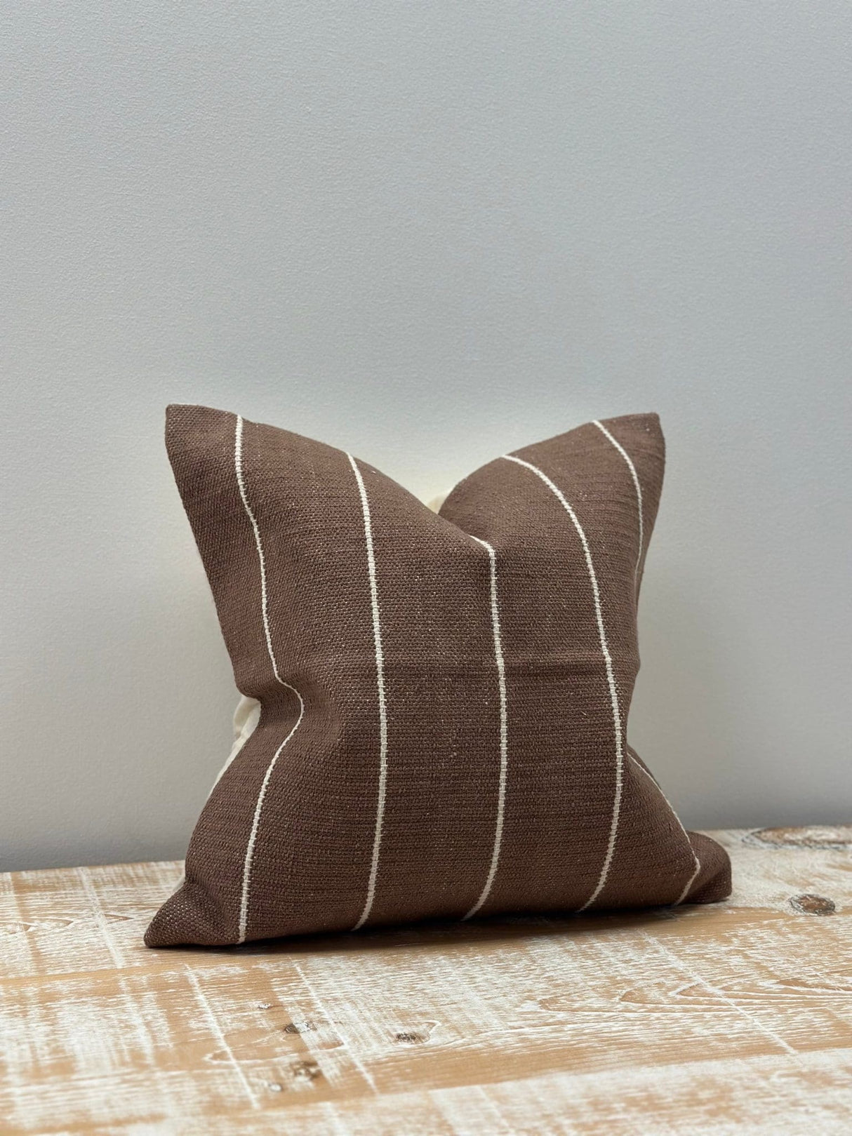 India Dark Brown Cushion