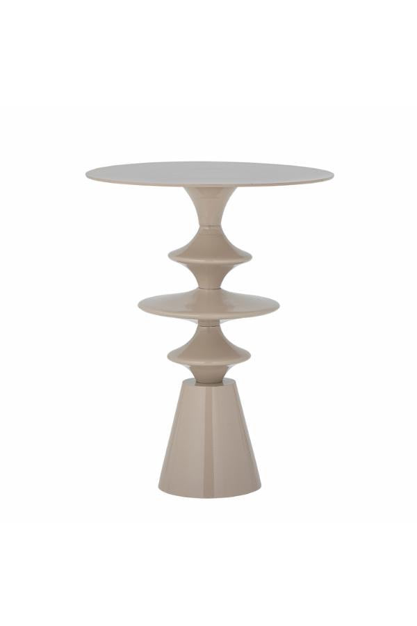 Samio Side Table, Natural, Aluminum
