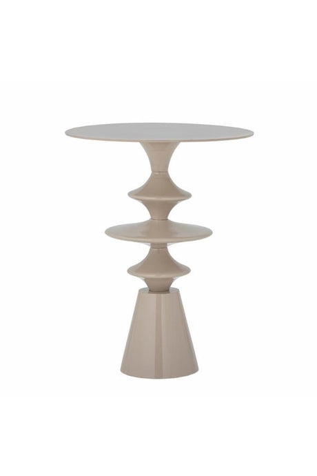 Samio Side Table, Natural, Aluminum