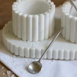 Makrana Marble Pinch Pots With Tray